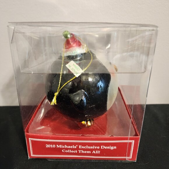 2/$13 Michaels Large Collectible Penguin Festive Christmas Ornament - Brand New - Picture 6 of 10